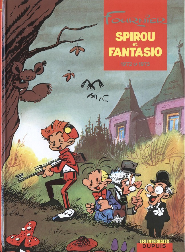 Couverture de l'album Spirou et Fantasio - Intégrale Dupuis 2 Tome 10 1972-1975