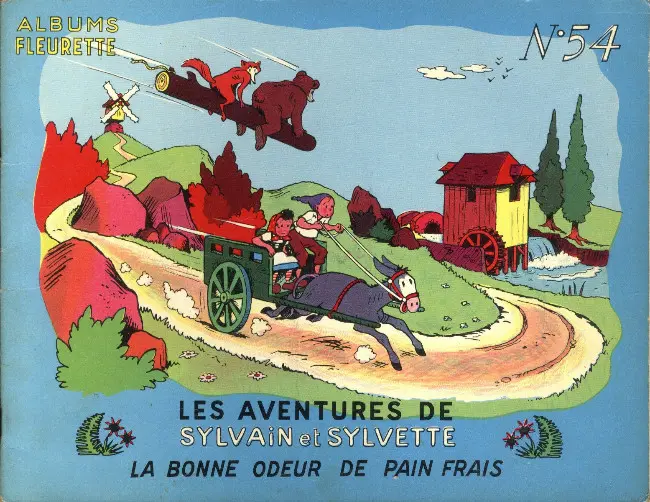 Couverture de l'album Sylvain et Sylvette Tome 54 La bonne odeur de pain frais