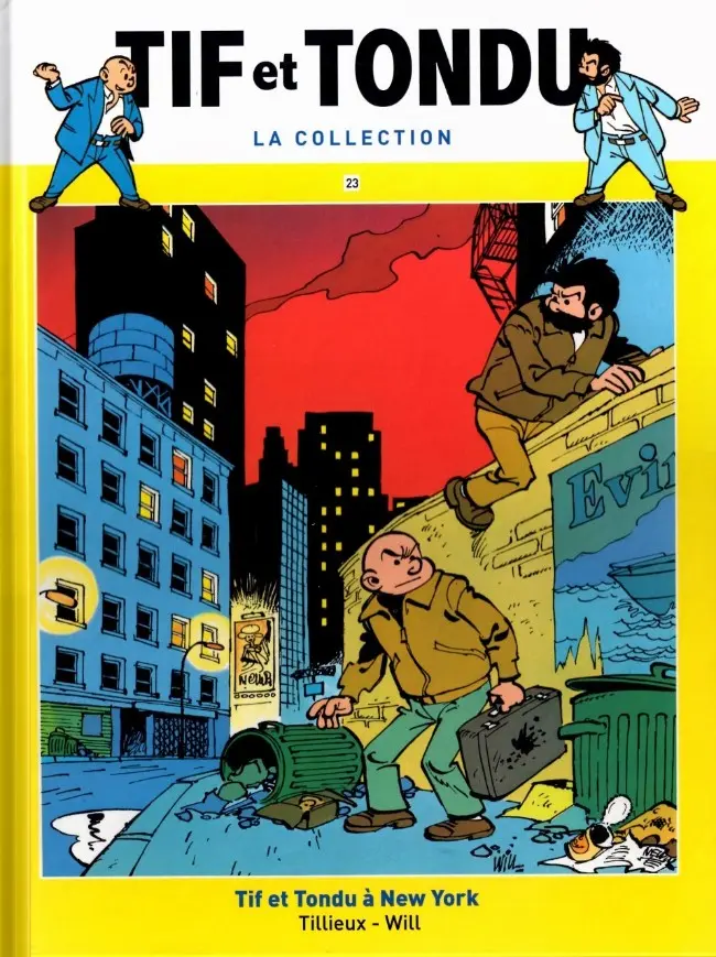 Couverture de l'album Tif et Tondu La collection Tome 23 Tif et Tondu à New York