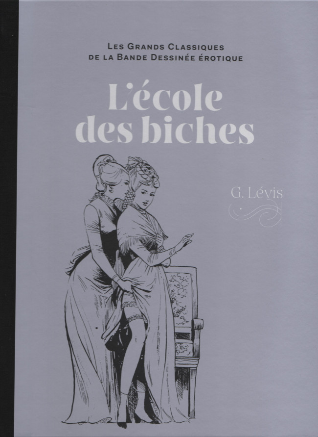 Couverture de l'album Les Grands Classiques de la Bande Dessinée Érotique - La Collection Tome 74 L'école des biches