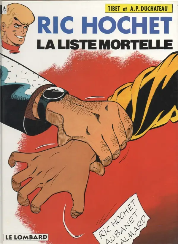 Couverture de l'album Ric Hochet Tome 42 La liste mortelle
