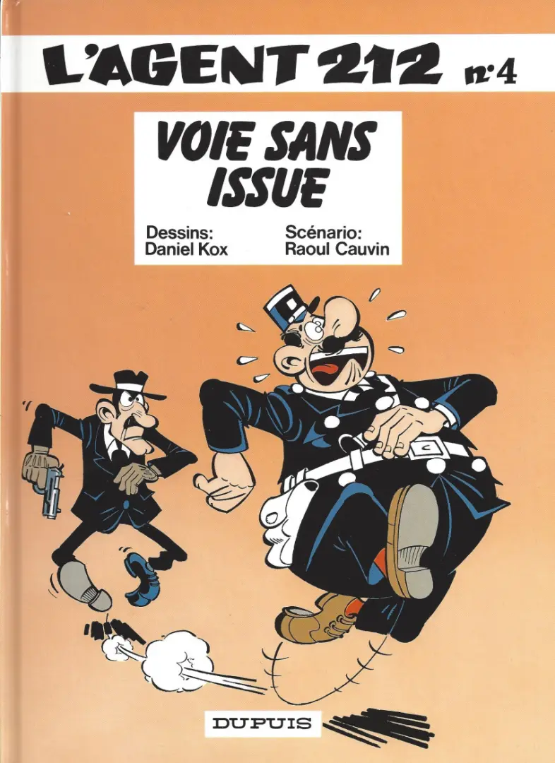 Couverture de l'album L'Agent 212 Tome 4 Voie sans issue