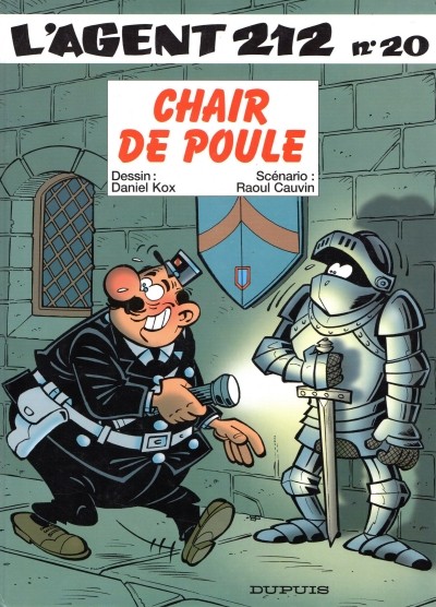 Couverture de l'album L'Agent 212 Tome 20 Chair de poule