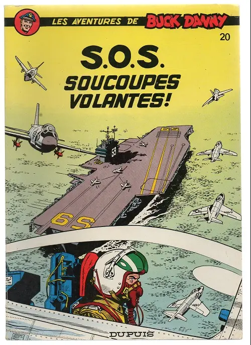 Couverture de l'album Buck Danny Tome 20 S.o.s. soucoupes volantes !