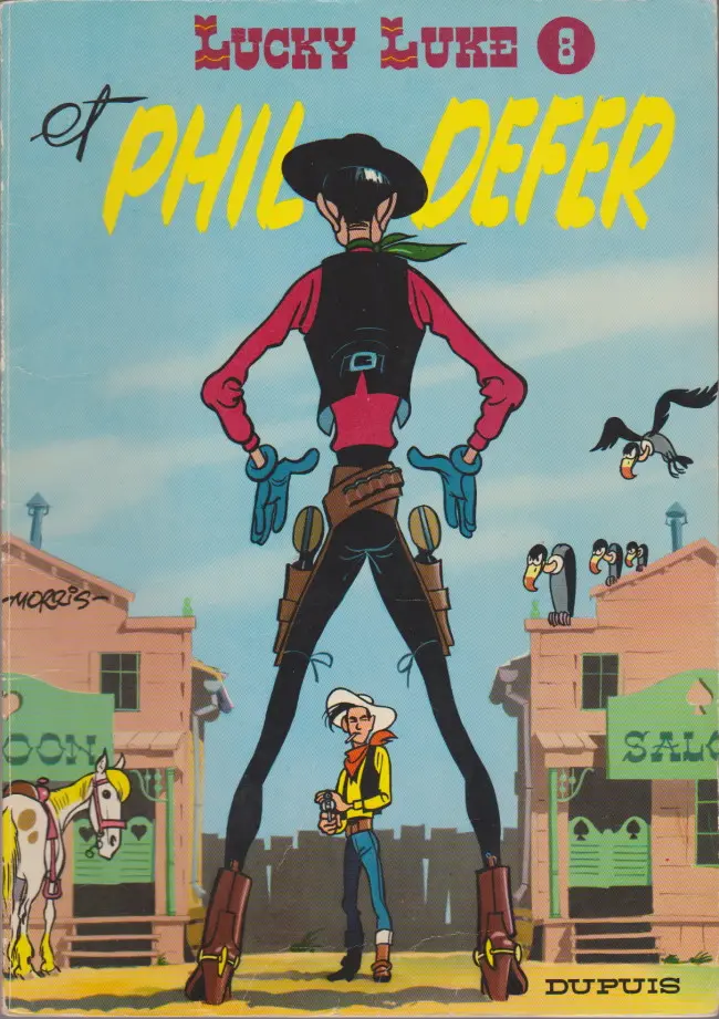 Couverture de l'album Lucky Luke Tome 8 Lucky Luke et Phil Defer