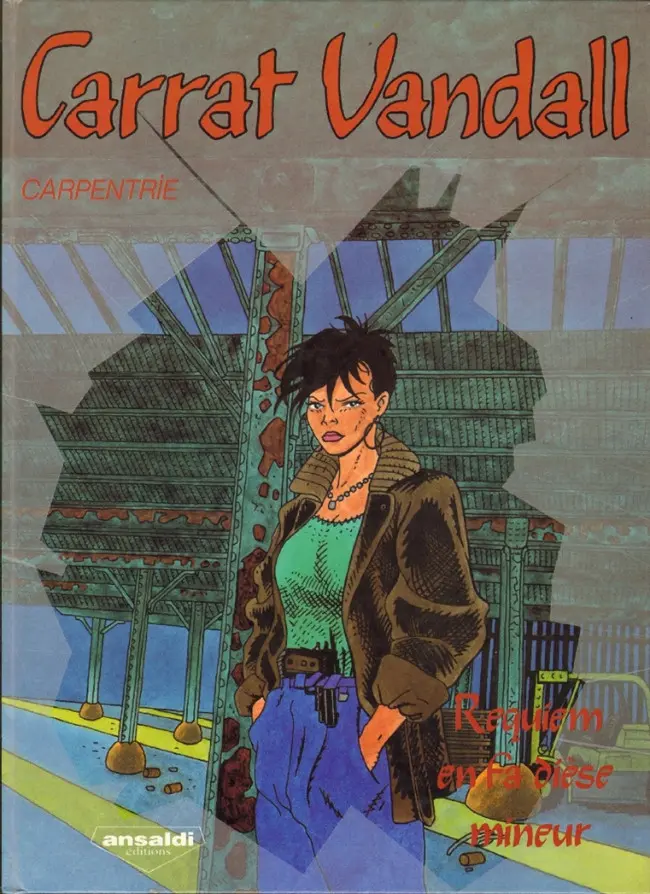 Couverture de l'album Carrat Vandall Tome 1 Requiem en fa dièse mineur