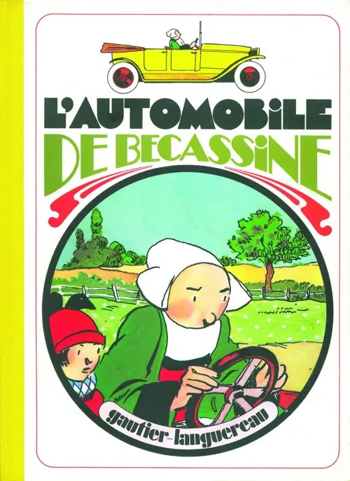 Couverture de l'album Bécassine Tome 14 L'automobile de Bécassine