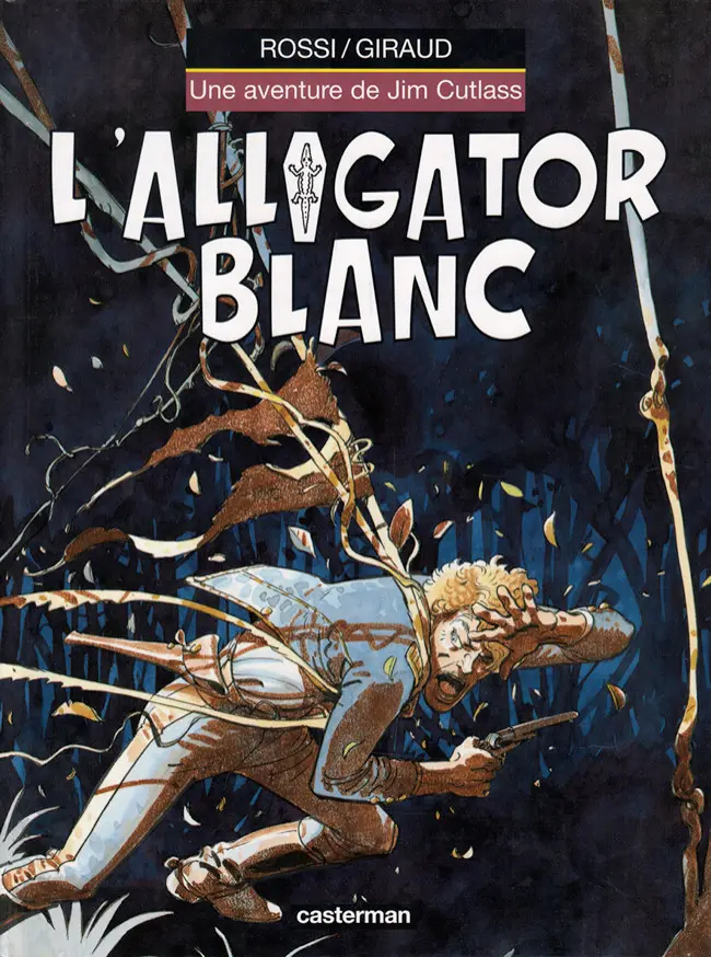 Couverture de l'album Une aventure de Jim Cutlass Tome 3 L'alligator blanc