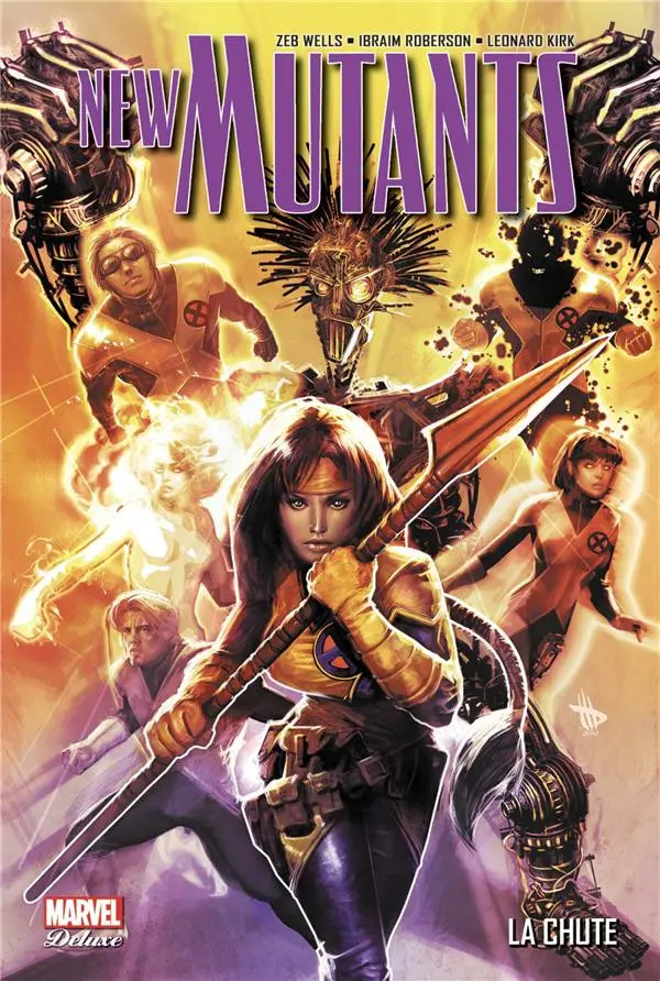 Couverture de l'album New Mutants Volume 2 La chute