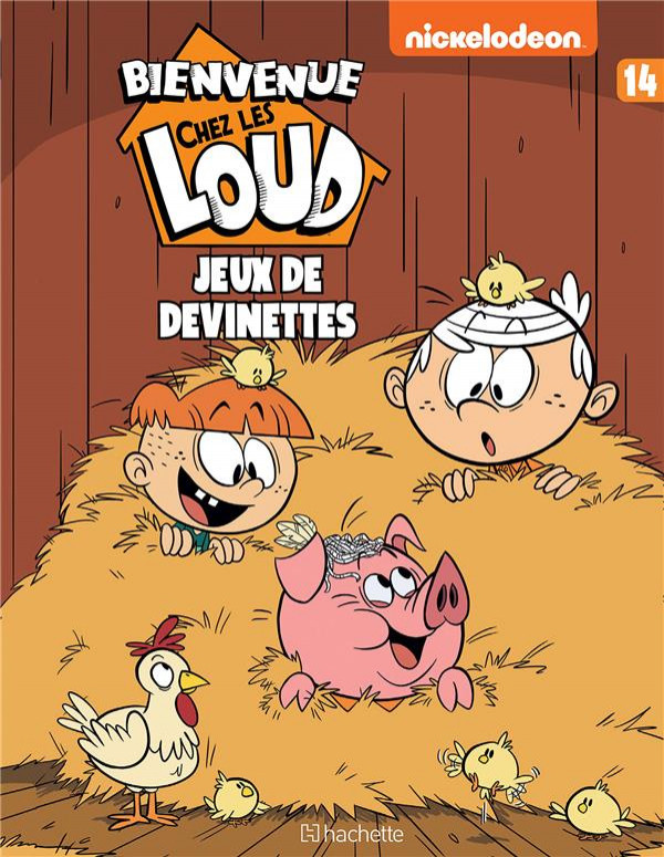 Couverture de l'album Bienvenue chez les Loud Tome 14 Jeux de devinettes