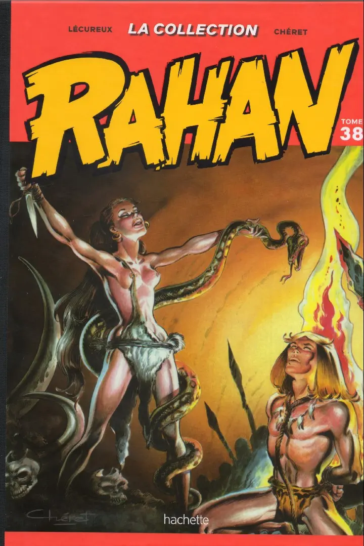 Couverture de l'album Rahan La Collection (Hachette) Tome 38