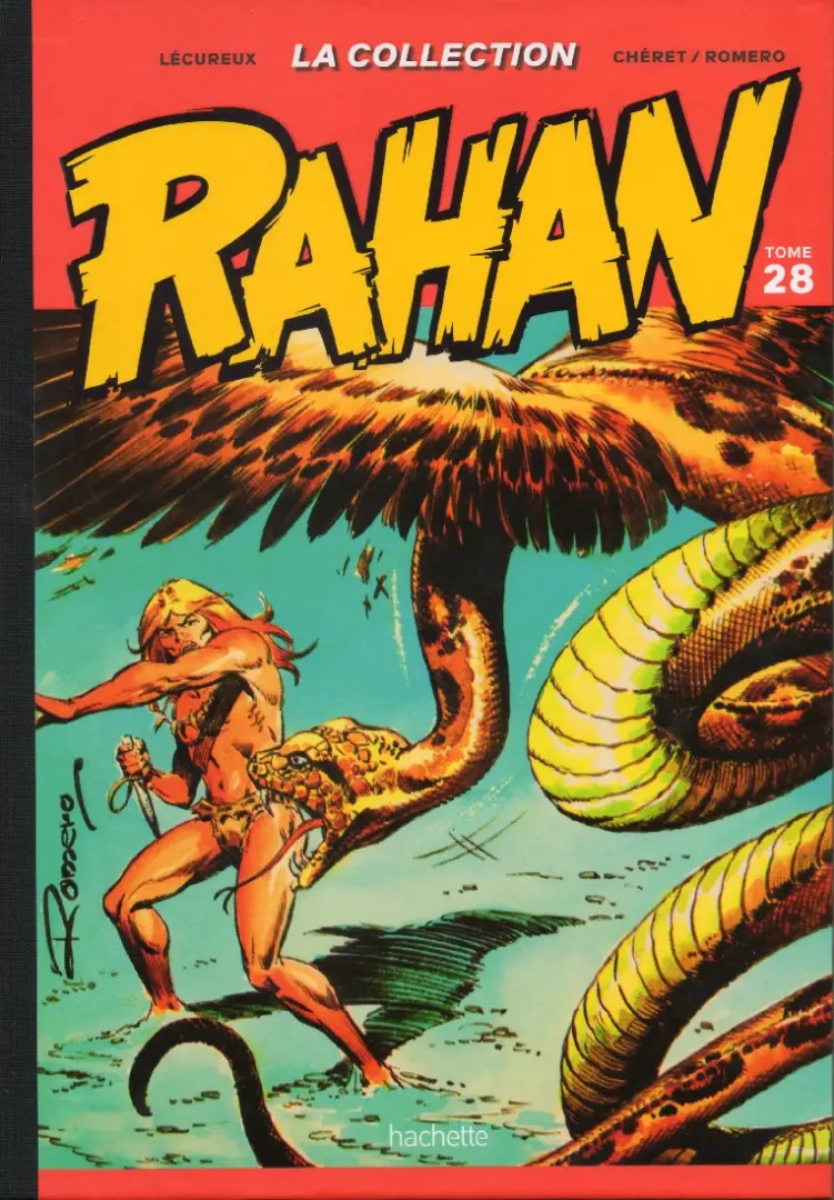 Couverture de l'album Rahan La Collection (Hachette) Tome 28