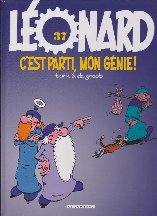 Couverture de l'album Léonard Tome 37 C'est parti, mon génie!