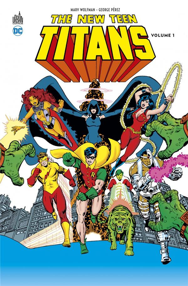 Couverture de l'album The New Teen Titans Volume 1