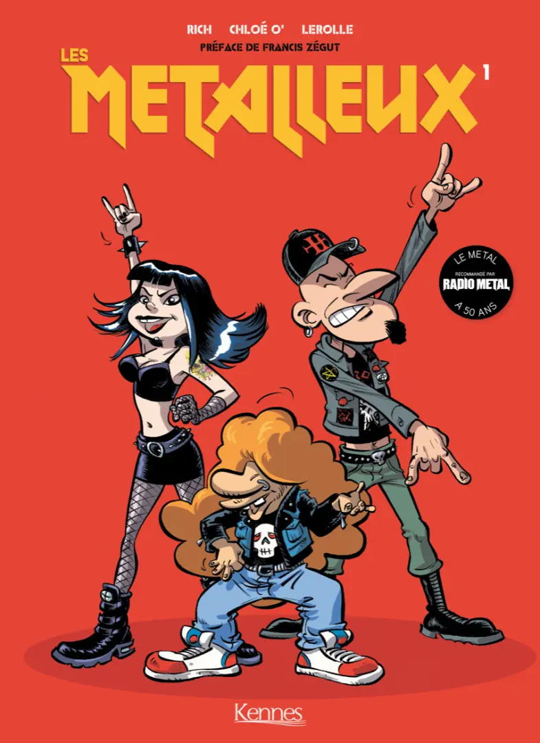 Couverture de l'album Les métalleux 1