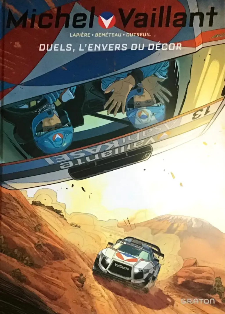 Couverture de l'album Michel Vaillant Tome 9 Duels, l'envers du décor