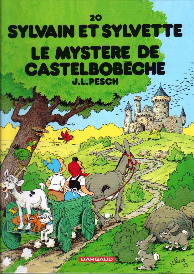 Couverture de l'album Sylvain et Sylvette Tome 20 Le mystère de Castelbobêche