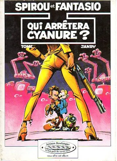 Couverture de l'album Spirou et Fantasio Tome 35 Qui arrêtera Cyanure ?