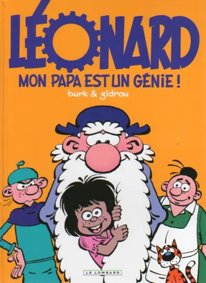 Couverture de l'album Léonard Tome 48 Mon papa est un génie !