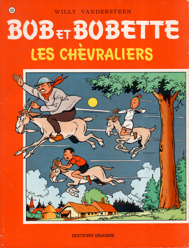 Couverture de l'album Bob et Bobette Tome 136 Les chèvraliers