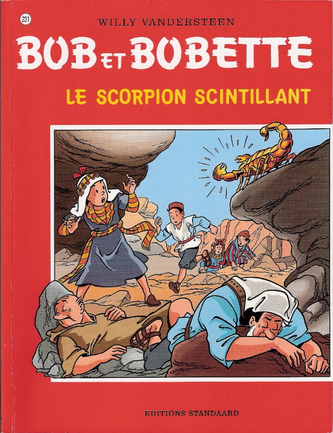 Couverture de l'album Bob et Bobette Tome 231 Le scorpion scintillant