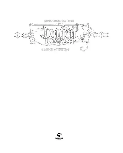 Couverture de l'album Donjon Monsters Tome 12 Le Grimoire de l'inventeur