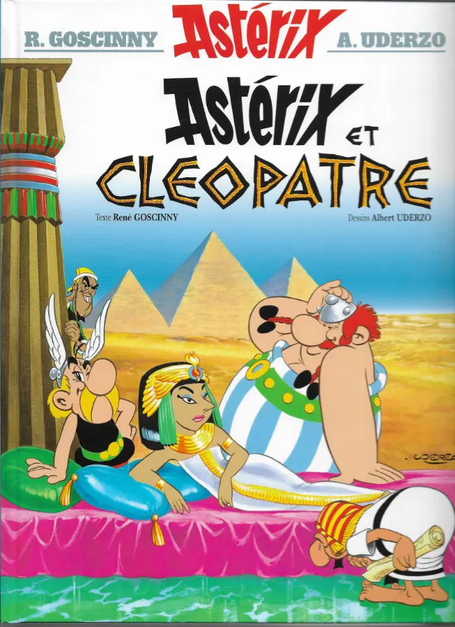 Couverture de l'album Astérix Tome 6 Astérix et Cléopâtre