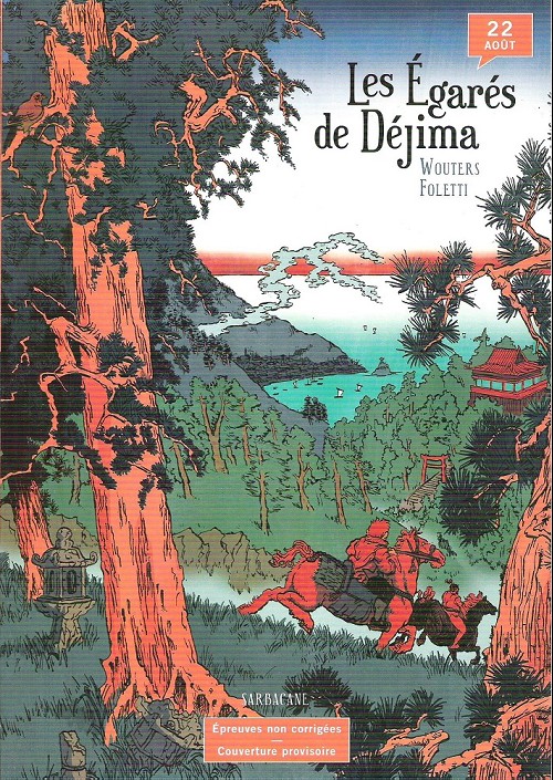 Couverture de l'album Les égarés de Déjima