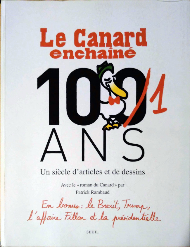 Couverture de l'album Le Canard enchaîné 101 ans