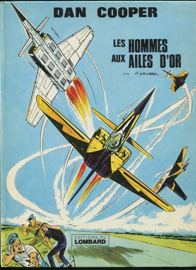 Couverture de l'album Les aventures de Dan Cooper Tome 15 Les hommes aux ailes d'or