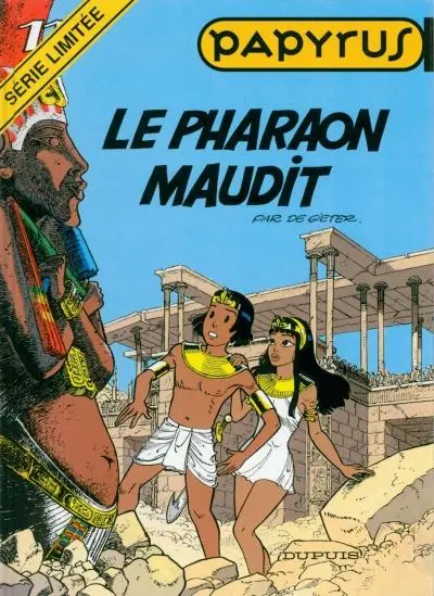 Couverture de l'album Papyrus Tome 11 Le Pharaon maudit
