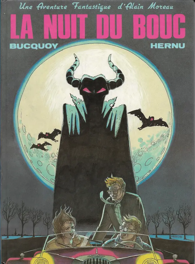 Couverture de l'album Alain Moreau Tome 1 La nuit du bouc