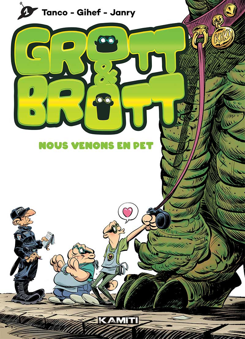 Couverture de l'album Grott & Brott 1 Nous venons en pet