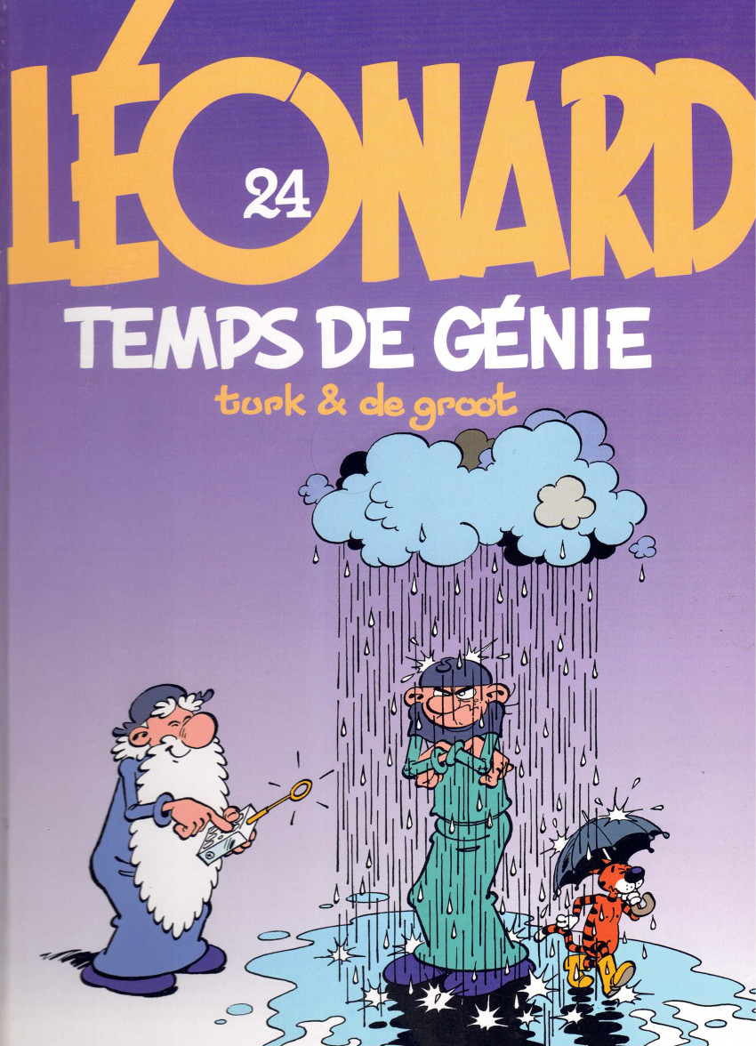 Couverture de l'album Léonard Tome 24 Temps de génie