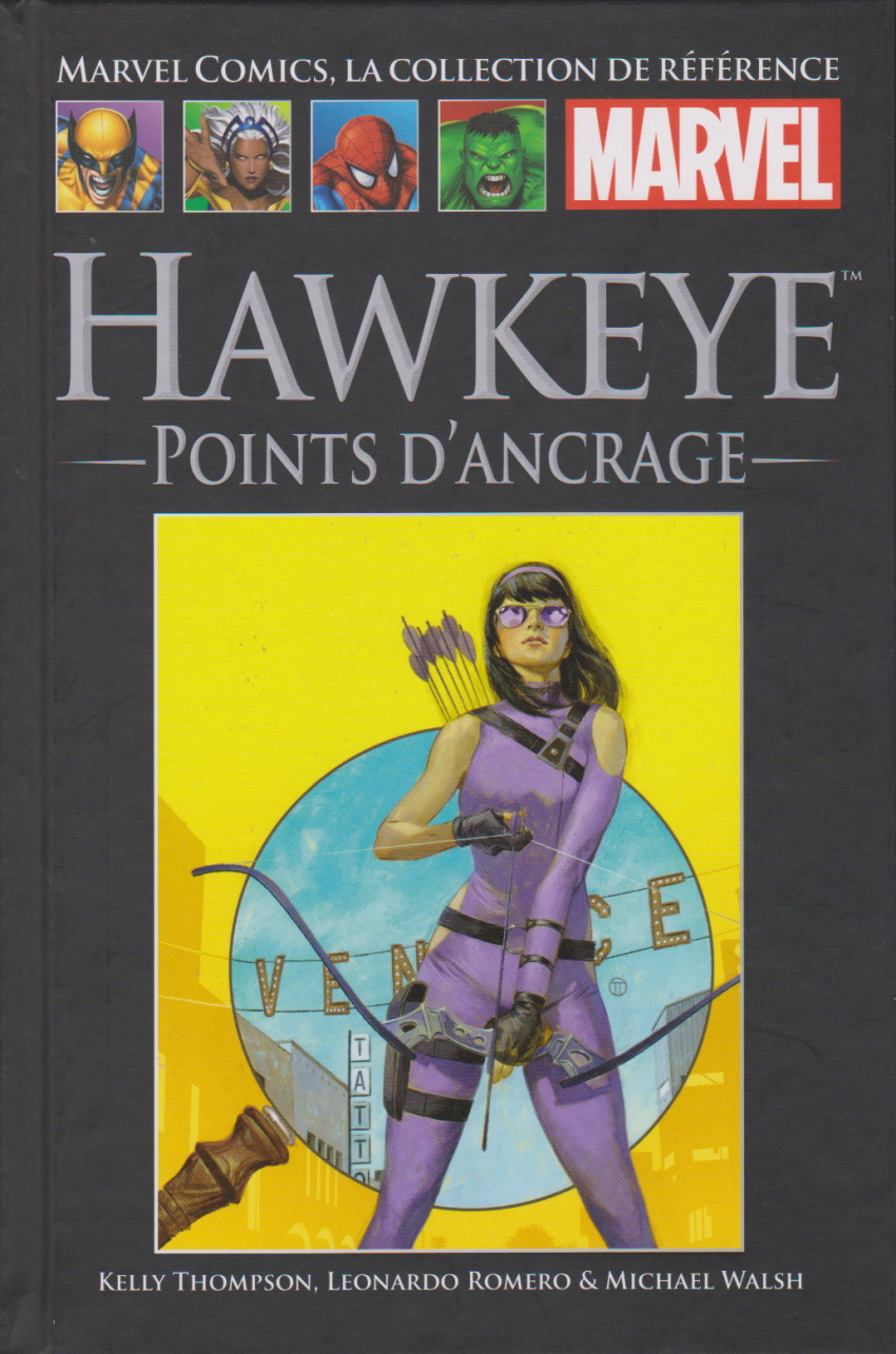 Couverture de l'album Marvel Comics - La collection de référence Tome 222 Hawkeye : Points d'Ancrage
