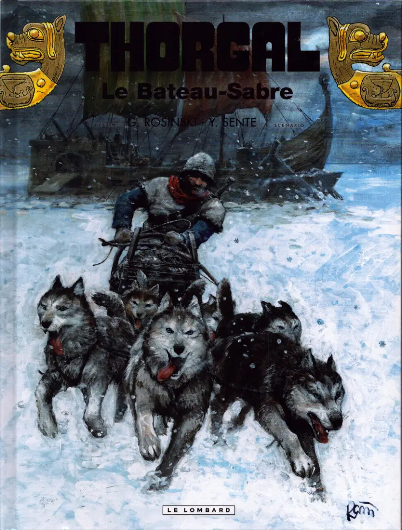 Couverture de l'album Thorgal Tome 33 Le Bateau-Sabre