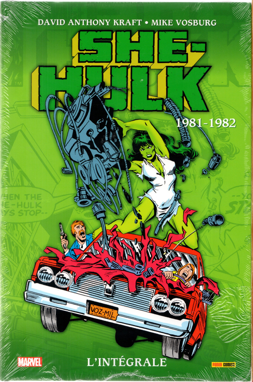 Couverture de l'album She-hulk - L'Intégrale Tome 2 1981-1982