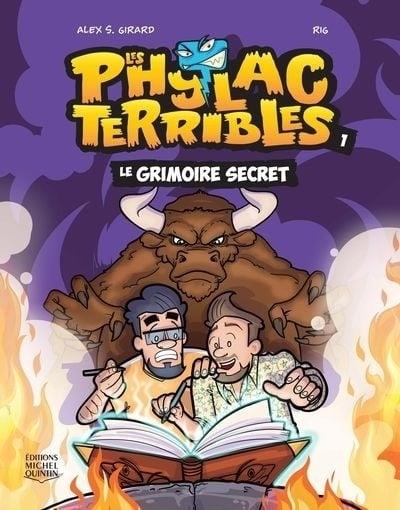 Couverture de l'album Les Phylac Terribles 1 Le grimoire secret