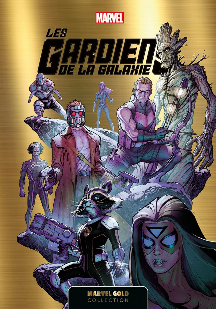 Couverture de l'album Marvel Gold 4 Les Gardiens de la Galaxie