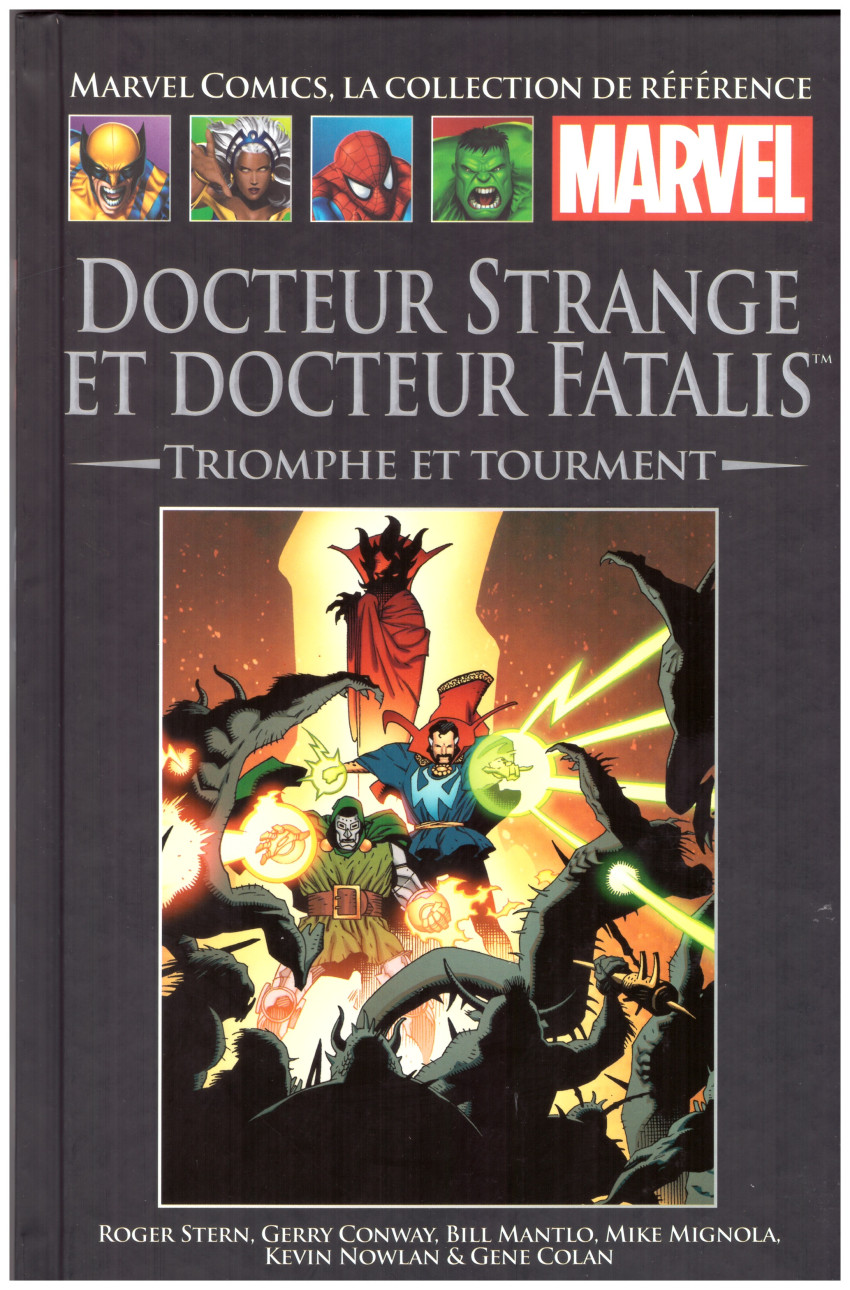 Couverture de l'album Marvel Comics - La collection de référence Tome 257 Docteur Strange et Docteur Fatalis - Triomphe et Tourment