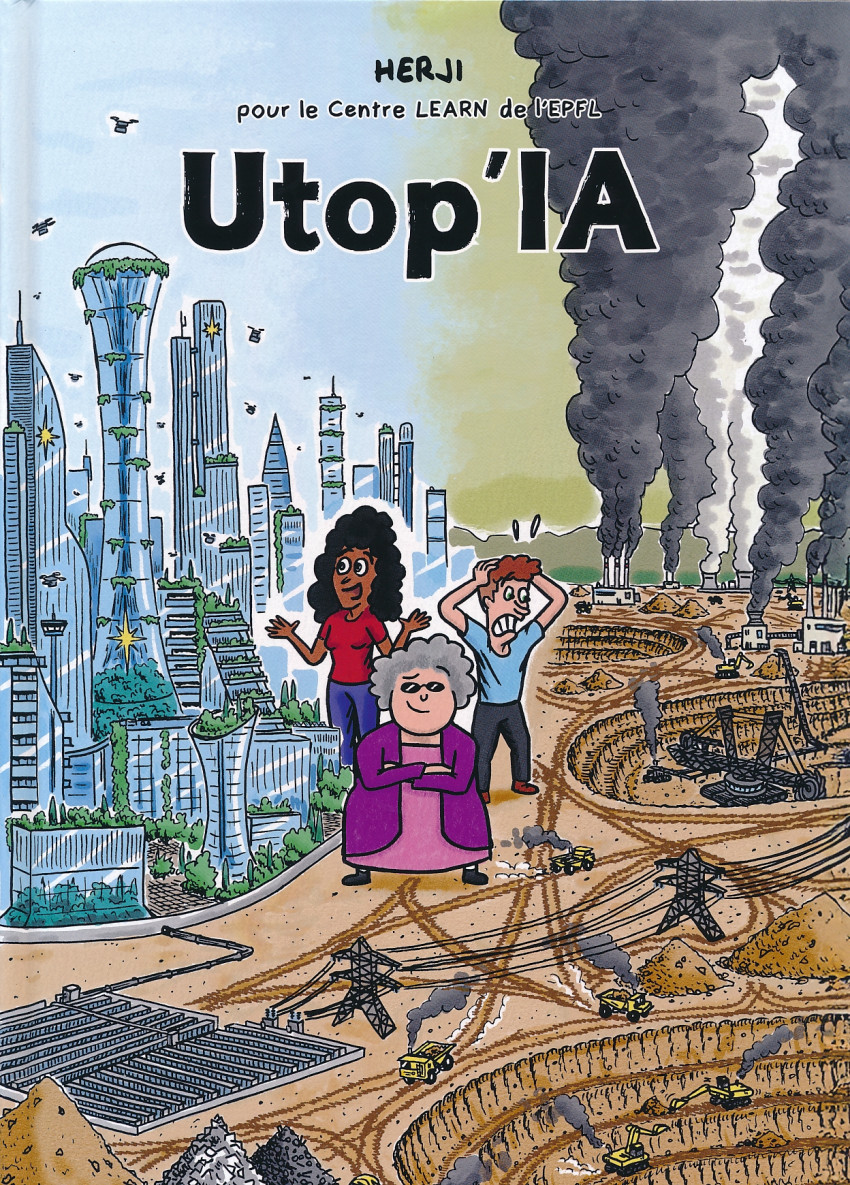 Couverture de l'album Utop'IA L'intelligence artificielle contre le climat ?
