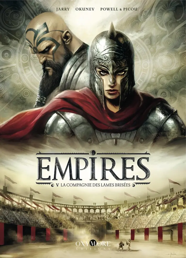 Couverture de l'album Empires V La compagnie des lames brisées