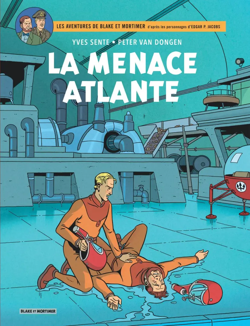 Couverture de l'album Blake et Mortimer Tome 31 La Menace Atlante