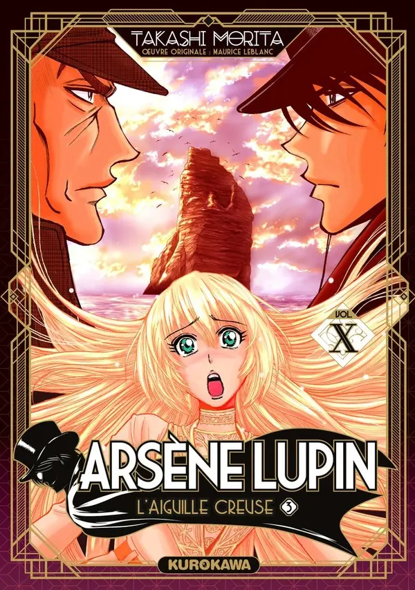 Couverture de l'album Arsène Lupin - Gentleman-Cambrioleur Vol. X L'aiguille creuse 3
