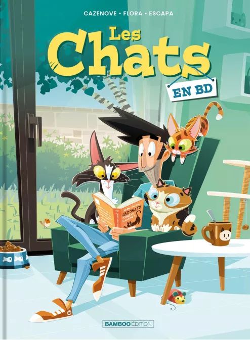 Couverture de l'album Les chats en BD 3
