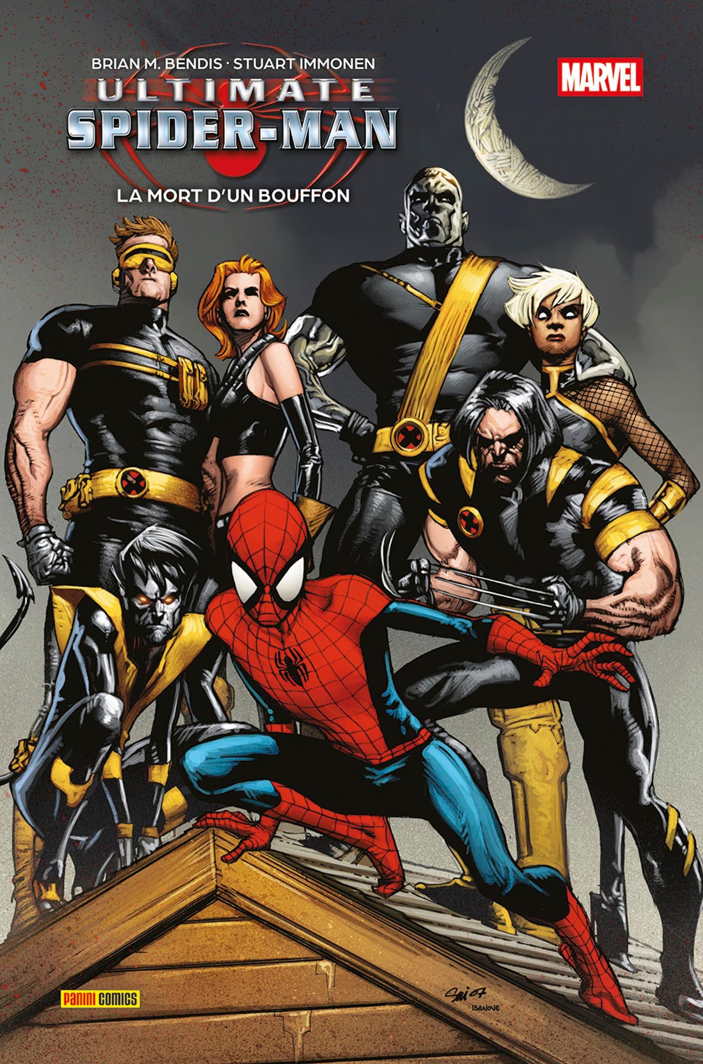Couverture de l'album Ultimate Spider-Man Tome 10 La mort d'un bouffon