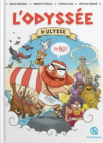 Couverture de l'album L'Odyssée d'Ulysse en BD !
