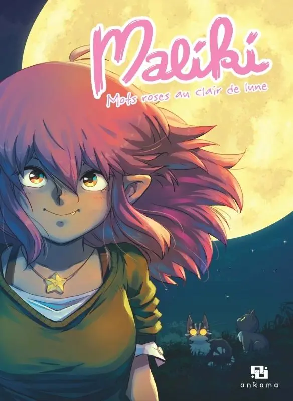 Couverture de l'album Maliki Tome 3 Mots roses au clair de lune