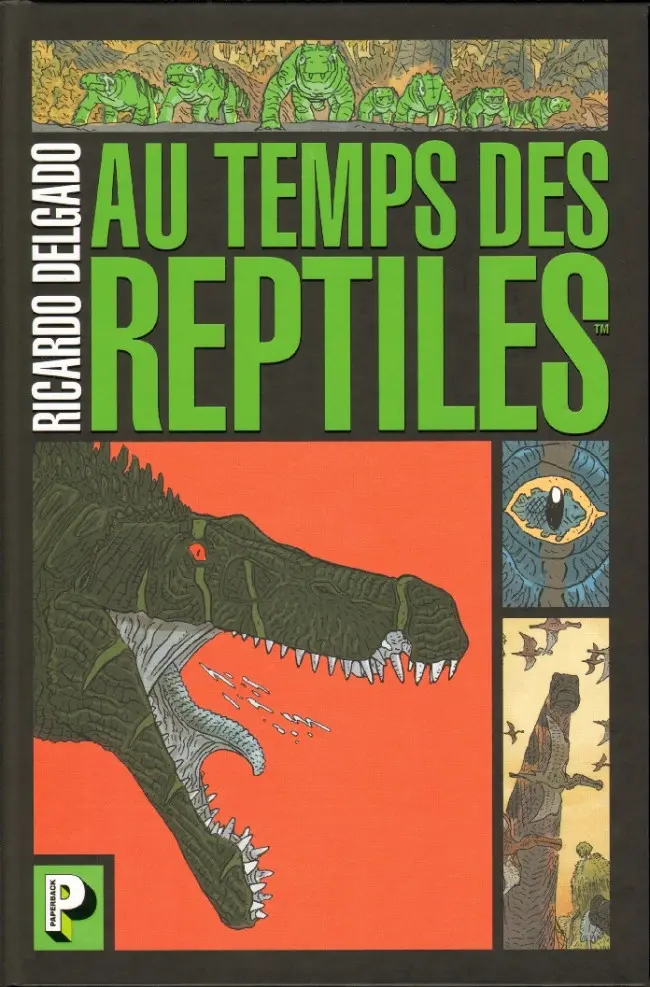 Couverture de l'album L'Ère des reptiles Tome 3 Au temps des reptiles