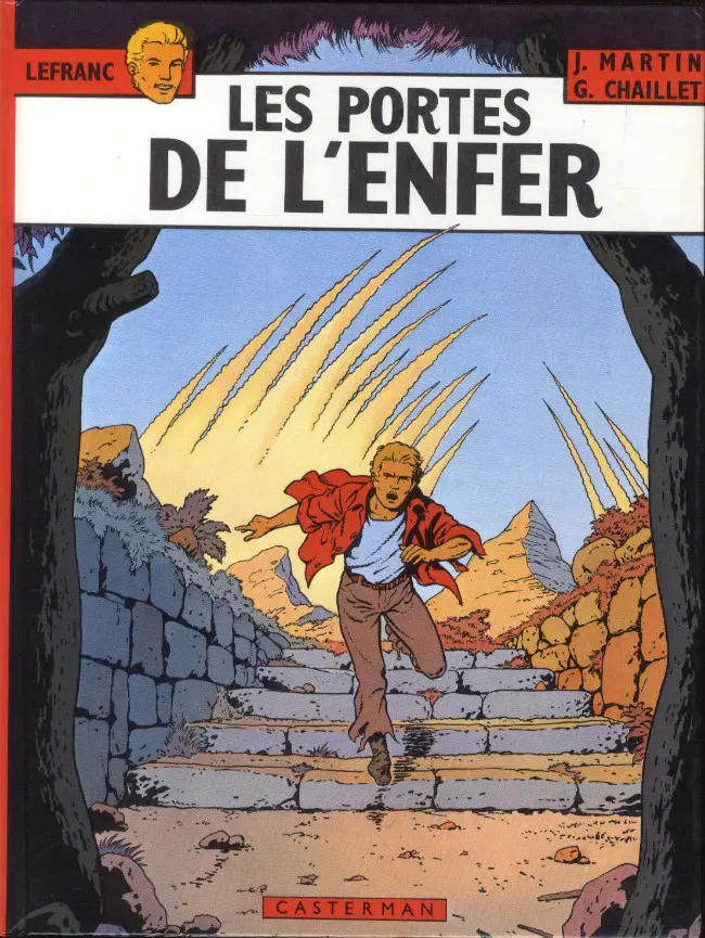 Couverture de l'album Lefranc Tome 5 Les portes de l'enfer